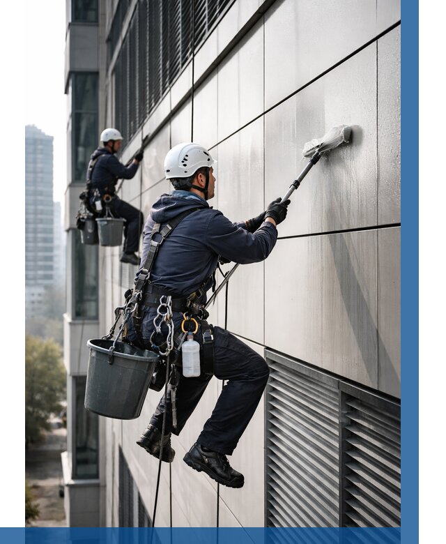 Мойка вентилируемого фасада в Карабулаке от 258 р. | ВЫСОТНИК-Крб