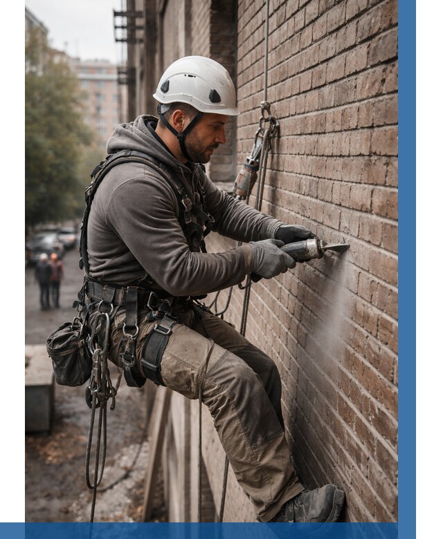 Расшивка кирпичных швов в Карабулаке от 620 р. | ВЫСОТНИК-Крб