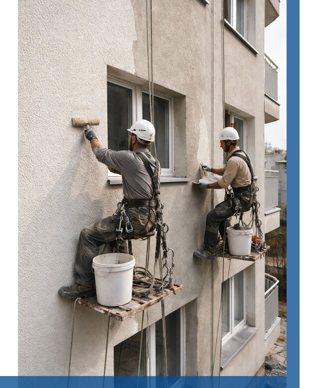 Нанесение короеда на фасад в Карабулаке от 465 р. | ВЫСОТНИК-Крб