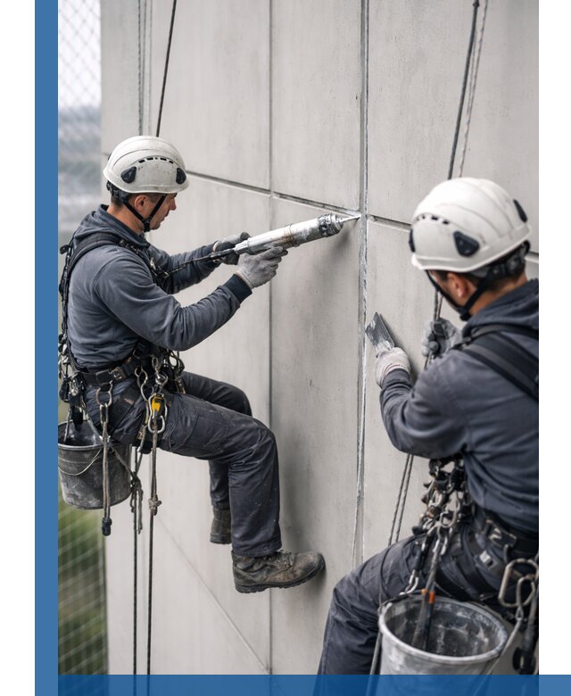 Первичная герметизация швов фасадов и кровель в Карабулаке