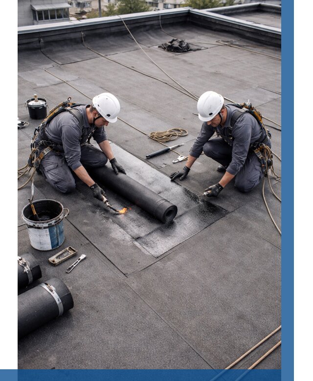 Ремонт мягкой кровли под ключ в Карабулаке от 723 р. | ВЫСОТНИК-Крб