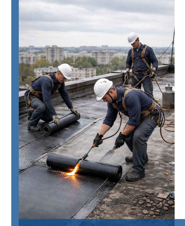 Ремонт наплавляемой кровли в Карабулаке качественно и надежно