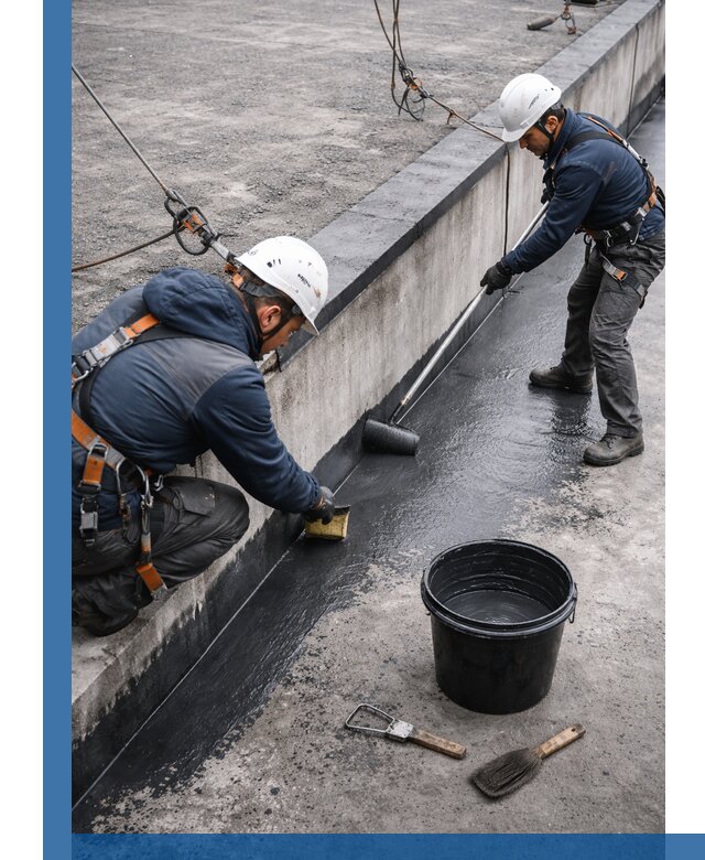 Гидроизоляция кровли жидкой резиной профессионально в Карабулаке