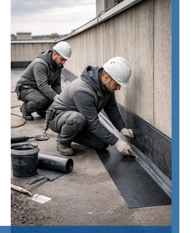 Гидроизоляция примыканий на кровле в Карабулаке от 930 р. | ВЫСОТНИК-Крб