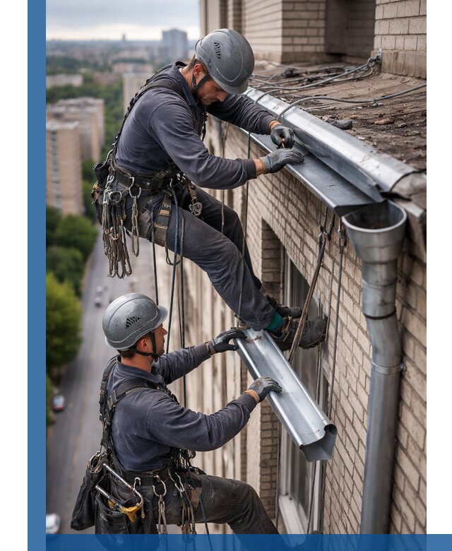 Ремонт водосточных желобов в Карабулаке, быстро и качественно