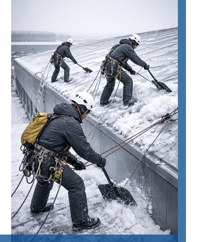 Очистка навесов от снега в Карабулаке от 4648 р. | ВЫСОТНИК-Крб