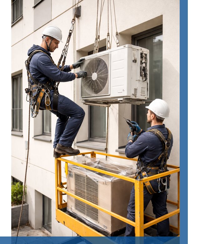 Демонтаж внешнего блока кондиционера в Карабулаке от 3615 р. | ВЫСОТНИК-Крб