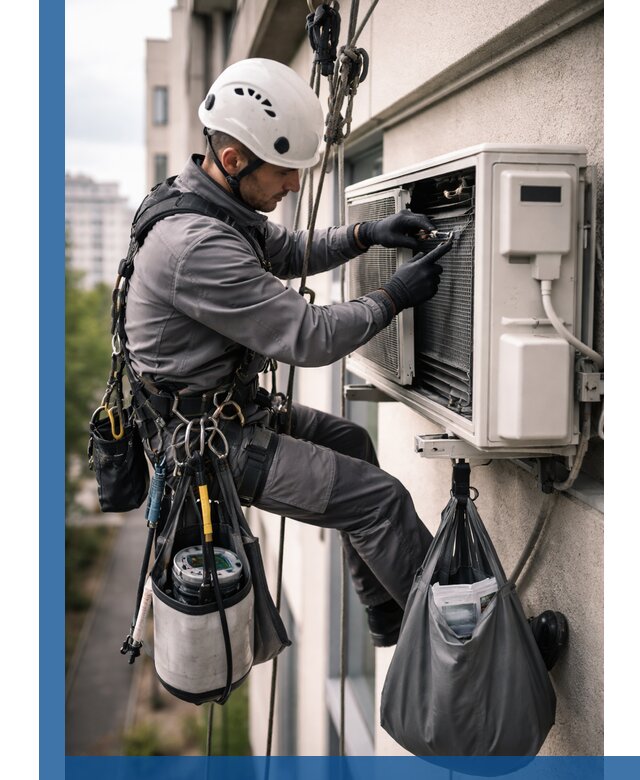 Обслуживание внешнего блока кондиционера в Карабулаке профессионально