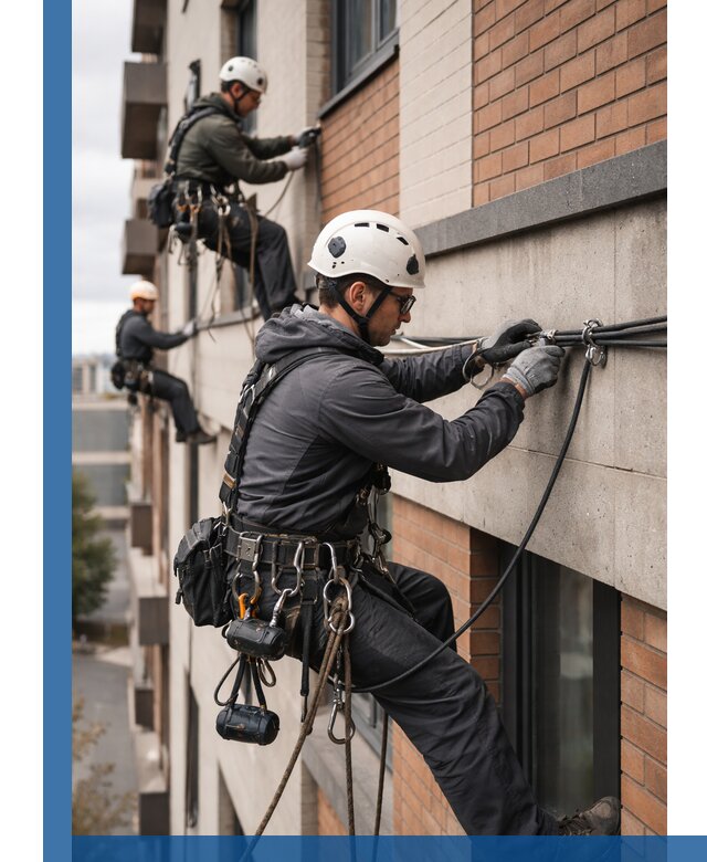 Крепление кабеля на фасаде монтаж и крепеж в Карабулаке