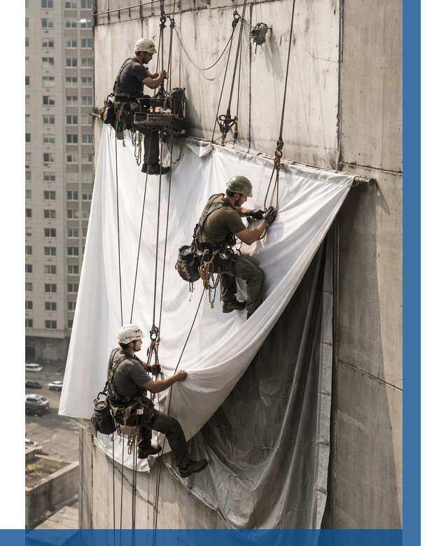 Замена баннерного полотна в Карабулаке от 6714 р. | ВЫСОТНИК-Крб—заказать