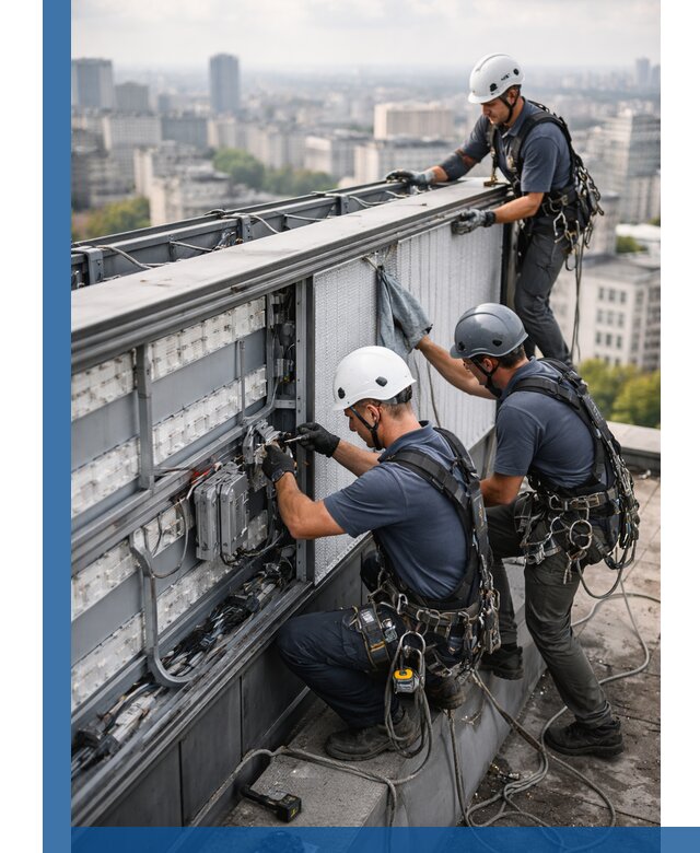 Профессиональное обслуживание крышной рекламы в Карабулаке под ключ