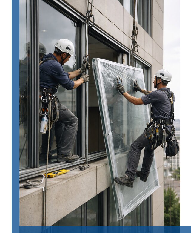 Профессиональная замена стекла в витраже в Карабулаке с гарантией