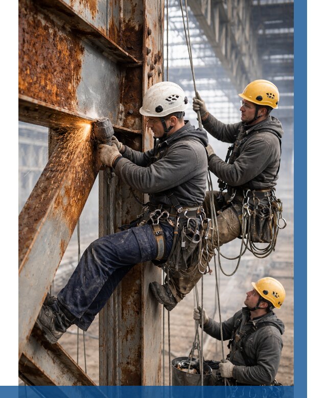 Зачистка металла от ржавчины в Карабулаке от 362 р. | ВЫСОТНИК-Крб