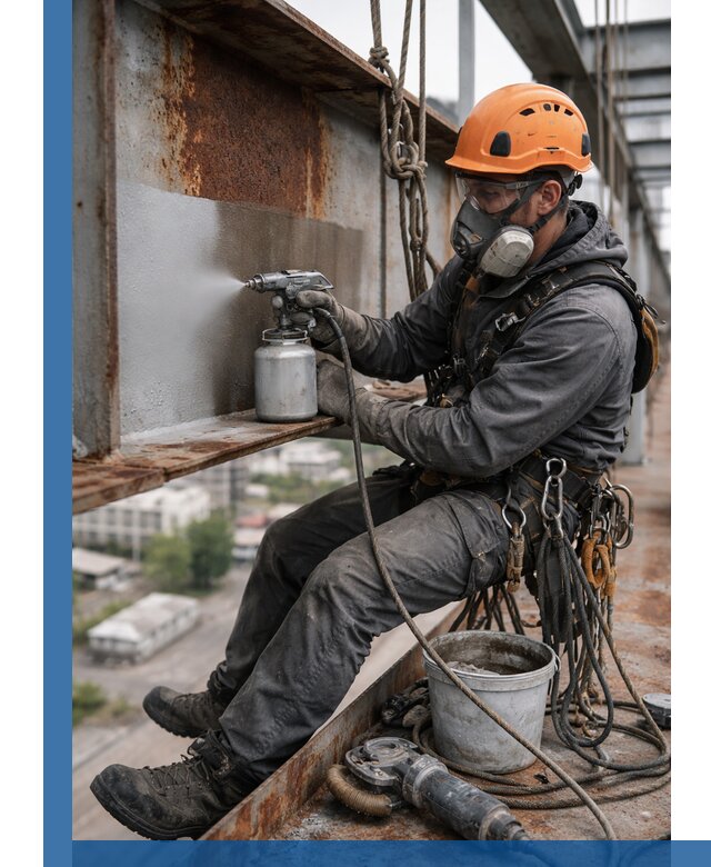 Антикоррозионная обработка металлоконструкций в Карабулаке под ключ