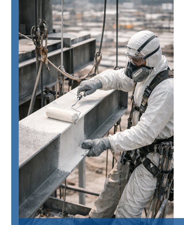 Профессиональная огнезащитная обработка металлоконструкций в Карабулаке