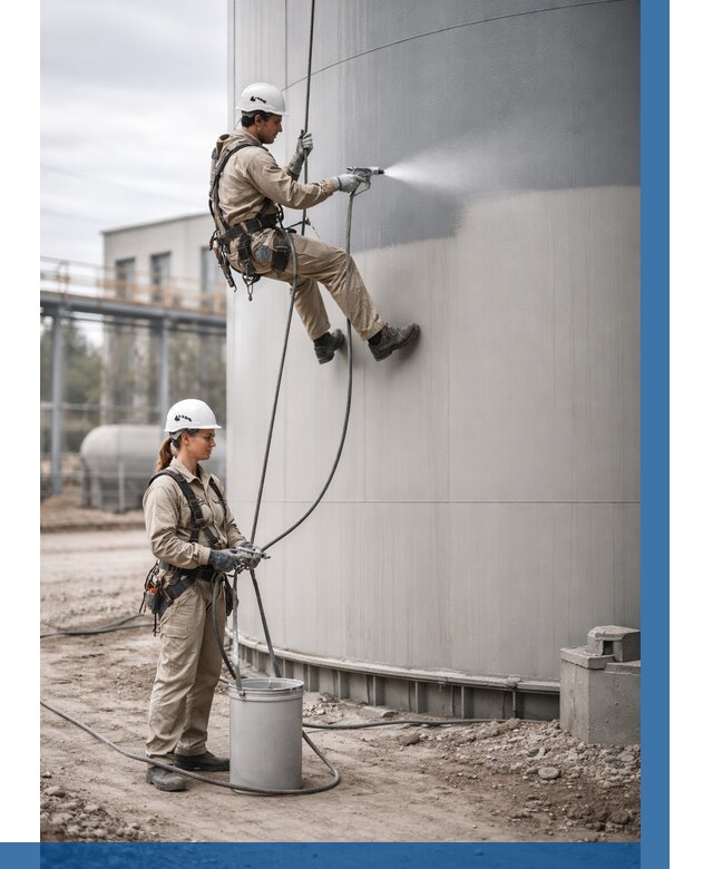 Покраска резервуаров в Карабулаке от 1239 р. | ВЫСОТНИК-Крб — заказать