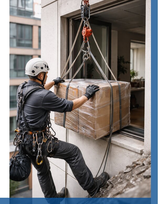 Подъем груза через окно в Карабулаке от 4648 р. | ВЫСОТНИК-Крб