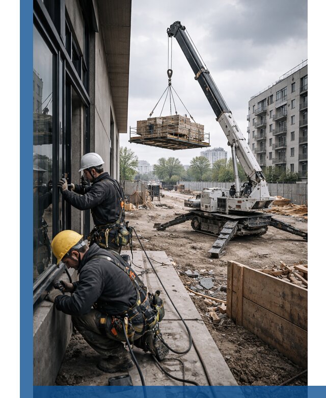 Аренда крана Пионер в Карабулаке для строительных работ