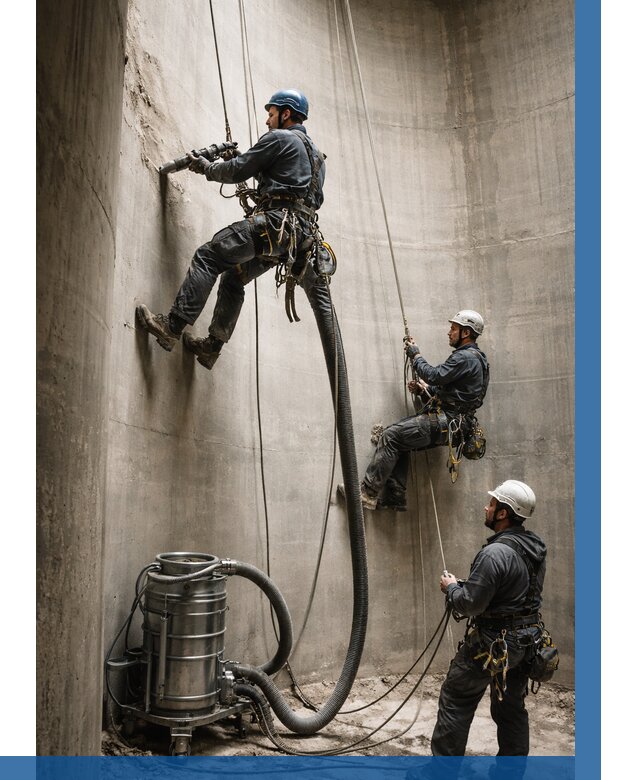 Зачистка силосов в Карабулаке от 4648 р. Договор и смета ВЫСОТНИК-Крб