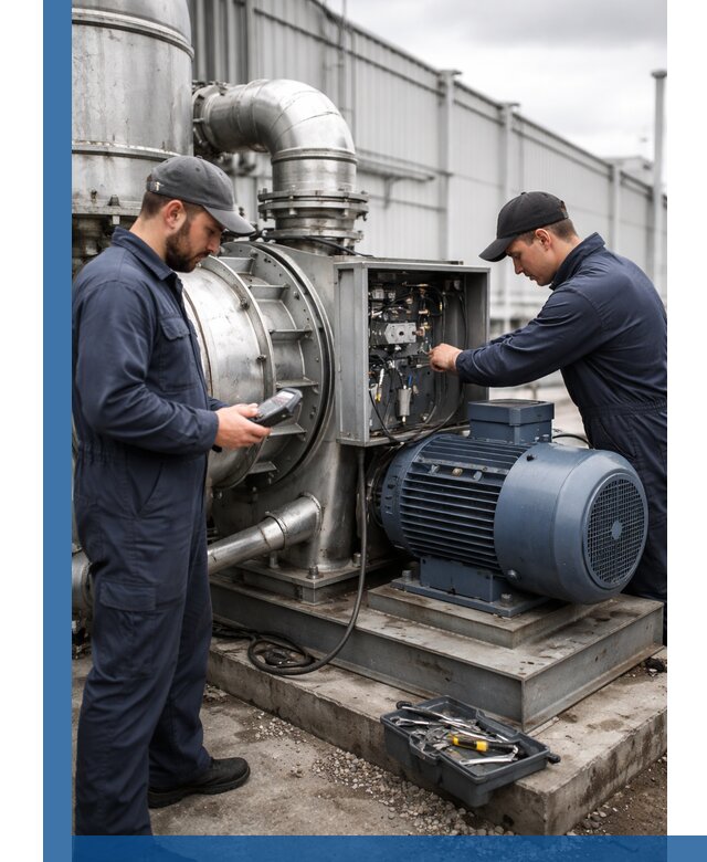 Техническое обслуживание промышленного оборудования в Карабулаке