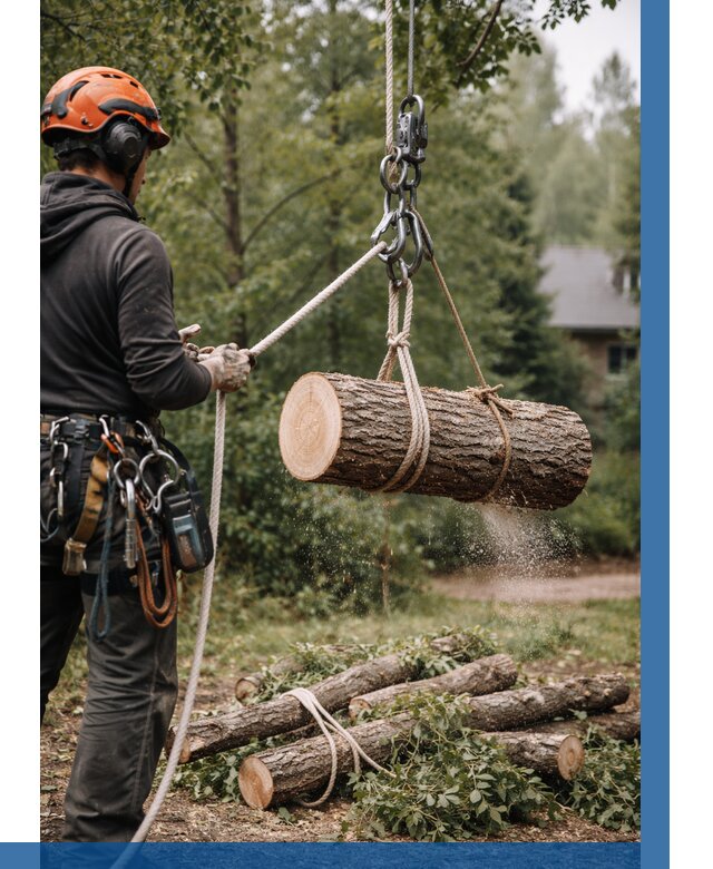 Валка деревьев частями в Карабулаке от 7747 р. | ВЫСОТНИК-Крб