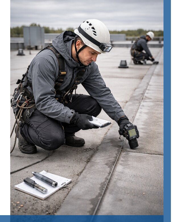 Обследование кровли на протечки в Карабулаке от 4648 р. | ВЫСОТНИК-Крб